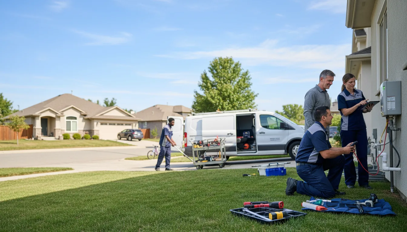 Tankless water heater service in Chelsea, IA
